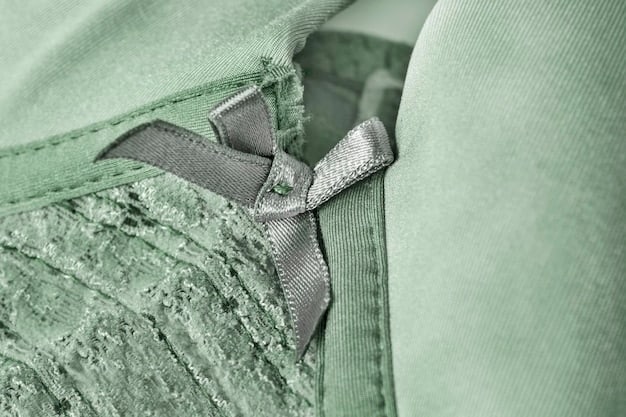 A detailed shot of a sustainable sneaker made from recycled materials, showcasing the textured fabric and eco-friendly construction. The background subtly displays elements of nature, like leaves and branches, reinforcing the environmental consciousness of the design.