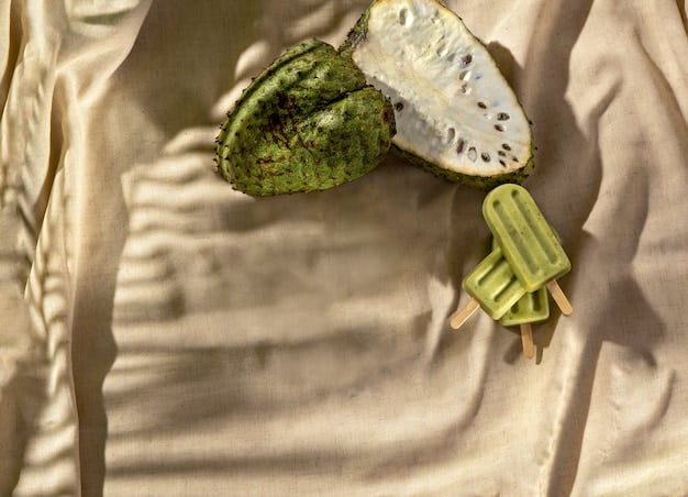 Close-up of innovative sustainable materials used in urban fashion, such as pineapple leather, recycled ocean plastic fabric, and organic cotton. The materials should be displayed in a way that highlights their texture, color, and potential for stylish designs. The background should be a blurred urban landscape.